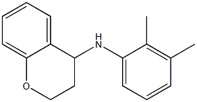 N-(2,3-dimethylphenyl)-3,4-dihydro-2H-1-benzopyran-4-amine Structure
