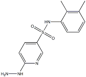 N-(2,3-dimethylphenyl)-6-hydrazinylpyridine-3-sulfonamide