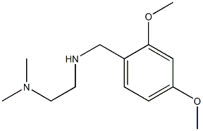 N'-(2,4-dimethoxybenzyl)-N,N-dimethylethane-1,2-diamine 化学構造式