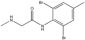 N-(2,6-dibromo-4-methylphenyl)-2-(methylamino)acetamide