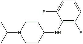 N-(2,6-difluorophenyl)-1-(propan-2-yl)piperidin-4-amine Structure