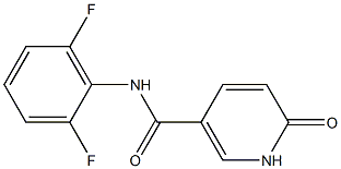 N-(2,6-difluorophenyl)-6-oxo-1,6-dihydropyridine-3-carboxamide