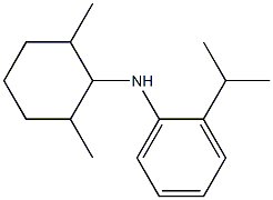 N-(2,6-dimethylcyclohexyl)-2-(propan-2-yl)aniline Structure