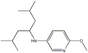  N-(2,6-dimethylheptan-4-yl)-6-methoxypyridin-3-amine