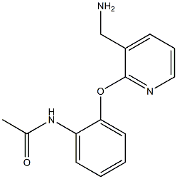 N-(2-{[3-(aminomethyl)pyridin-2-yl]oxy}phenyl)acetamide Structure