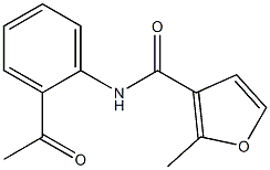  N-(2-acetylphenyl)-2-methyl-3-furamide