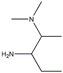 N-(2-amino-1-methylbutyl)-N,N-dimethylamine Structure