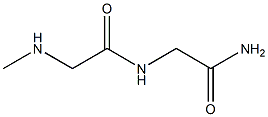 N-(2-amino-2-oxoethyl)-2-(methylamino)acetamide Structure