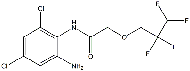 N-(2-amino-4,6-dichlorophenyl)-2-(2,2,3,3-tetrafluoropropoxy)acetamide