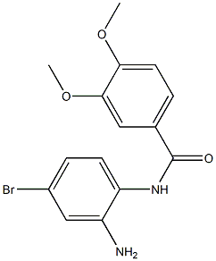 N-(2-amino-4-bromophenyl)-3,4-dimethoxybenzamide Struktur