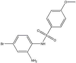  N-(2-amino-4-bromophenyl)-4-methoxybenzene-1-sulfonamide