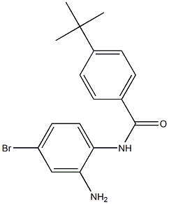 N-(2-amino-4-bromophenyl)-4-tert-butylbenzamide Struktur