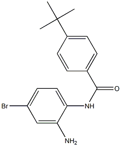 N-(2-amino-4-bromophenyl)-4-tert-butylbenzamide Structure