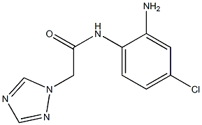 N-(2-amino-4-chlorophenyl)-2-(1H-1,2,4-triazol-1-yl)acetamide