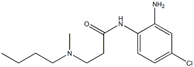 N-(2-amino-4-chlorophenyl)-3-[butyl(methyl)amino]propanamide