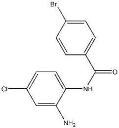 N-(2-amino-4-chlorophenyl)-4-bromobenzamide Struktur