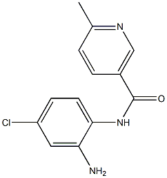 N-(2-amino-4-chlorophenyl)-6-methylnicotinamide Structure