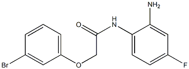 N-(2-amino-4-fluorophenyl)-2-(3-bromophenoxy)acetamide|