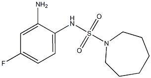 N-(2-amino-4-fluorophenyl)azepane-1-sulfonamide