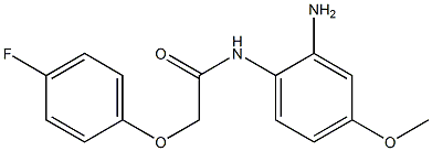 N-(2-amino-4-methoxyphenyl)-2-(4-fluorophenoxy)acetamide Structure