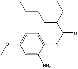 N-(2-amino-4-methoxyphenyl)-2-ethylhexanamide Structure