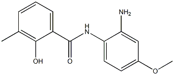 N-(2-amino-4-methoxyphenyl)-2-hydroxy-3-methylbenzamide Structure