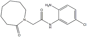 N-(2-amino-5-chlorophenyl)-2-(2-oxoazocan-1-yl)acetamide Structure