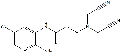  N-(2-amino-5-chlorophenyl)-3-[bis(cyanomethyl)amino]propanamide