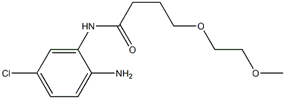 N-(2-amino-5-chlorophenyl)-4-(2-methoxyethoxy)butanamide Structure