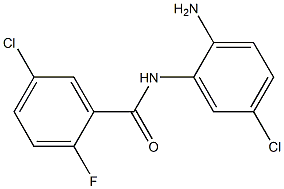 N-(2-amino-5-chlorophenyl)-5-chloro-2-fluorobenzamide