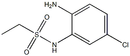 N-(2-amino-5-chlorophenyl)ethanesulfonamide Structure