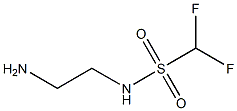 N-(2-aminoethyl)-1,1-difluoromethanesulfonamide Struktur