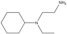 N-(2-aminoethyl)-N-cyclohexyl-N-ethylamine Struktur