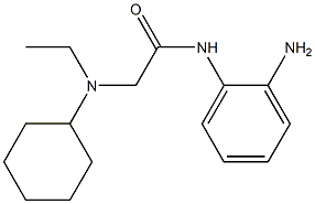 N-(2-aminophenyl)-2-[cyclohexyl(ethyl)amino]acetamide