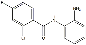 N-(2-aminophenyl)-2-chloro-4-fluorobenzamide 结构式