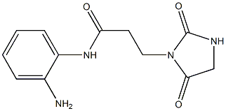 N-(2-aminophenyl)-3-(2,5-dioxoimidazolidin-1-yl)propanamide