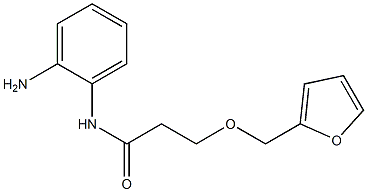 N-(2-aminophenyl)-3-(2-furylmethoxy)propanamide Structure