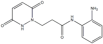  N-(2-aminophenyl)-3-(3,6-dioxo-3,6-dihydropyridazin-1(2H)-yl)propanamide