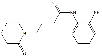 N-(2-aminophenyl)-4-(2-oxopiperidin-1-yl)butanamide 结构式