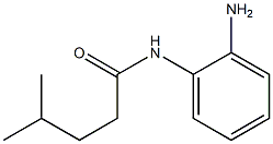 N-(2-aminophenyl)-4-methylpentanamide 结构式