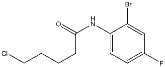 N-(2-bromo-4-fluorophenyl)-5-chloropentanamide