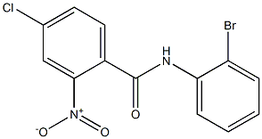 N-(2-bromophenyl)-4-chloro-2-nitrobenzamide