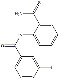  N-(2-carbamothioylphenyl)-3-iodobenzamide