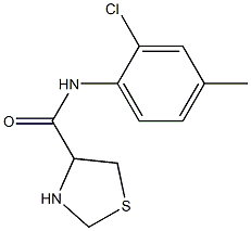  N-(2-chloro-4-methylphenyl)-1,3-thiazolidine-4-carboxamide