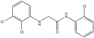 N-(2-chlorophenyl)-2-[(2,3-dichlorophenyl)amino]acetamide