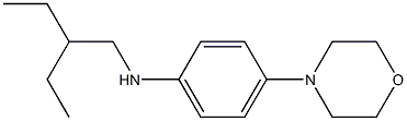 N-(2-ethylbutyl)-4-(morpholin-4-yl)aniline Structure