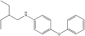 N-(2-ethylbutyl)-4-phenoxyaniline 结构式