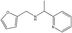 N-(2-furylmethyl)-N-(1-pyridin-2-ylethyl)amine Struktur