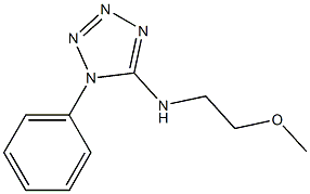 N-(2-methoxyethyl)-1-phenyl-1H-1,2,3,4-tetrazol-5-amine|