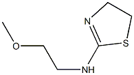 N-(2-methoxyethyl)-4,5-dihydro-1,3-thiazol-2-amine Structure